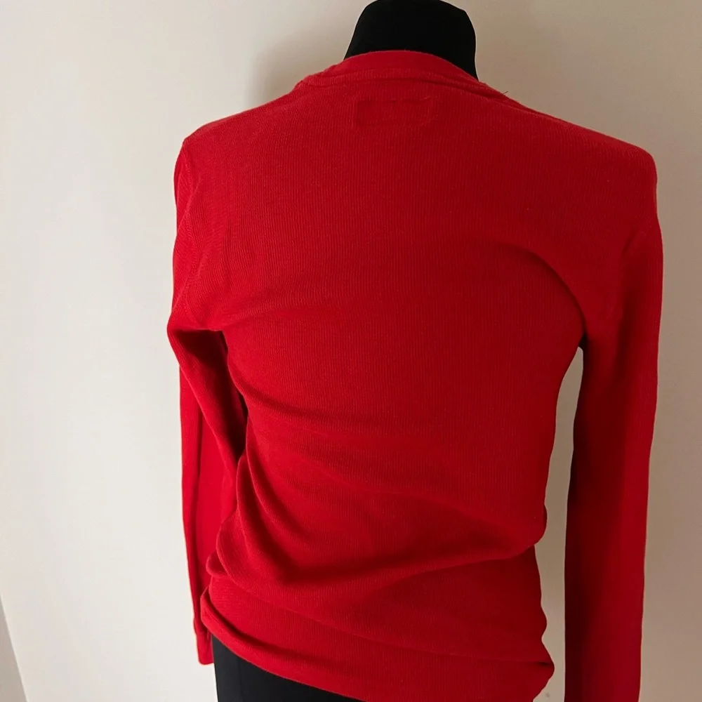 Polo Ralph Lauren Red Henley
